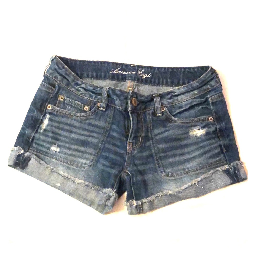 SOLD Distressed AE shorts